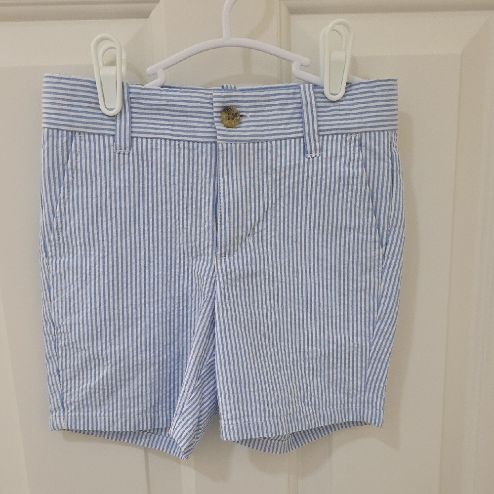 Janie and Jack Seersucker Shorts